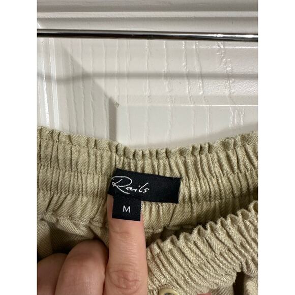 Rails Ollie Pant in Ochre cargo size Medium $198 - Picture 3 of 5